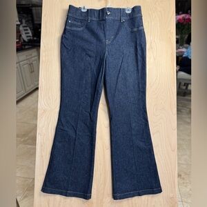spanx denim flare jean nwt 1X